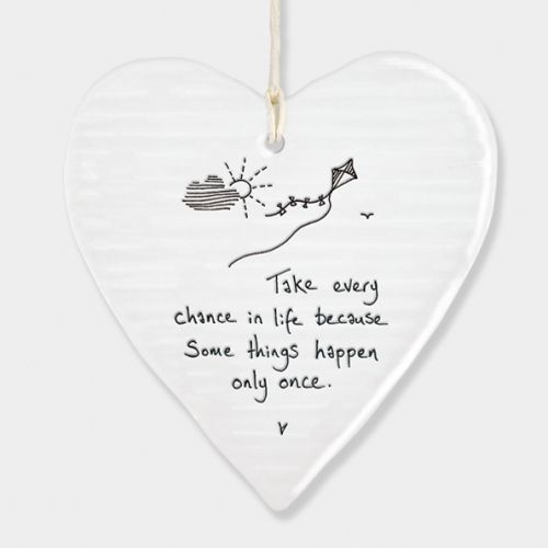 Πορσελάνινη Καρδιά - Take every …