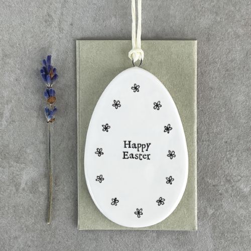 Porcelain egg-Happy easter