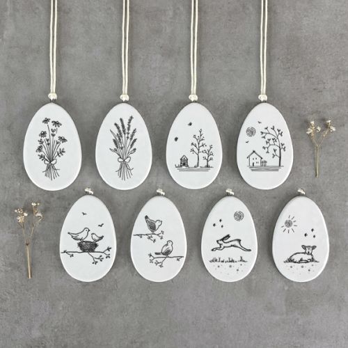 Porcelain egg-Ewe are my sunshine