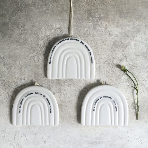 Porcelain rainbow-Overhead & sunshine