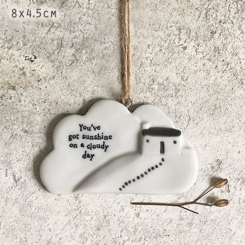 Porcelain cloud-Sunshine on a cloudy day