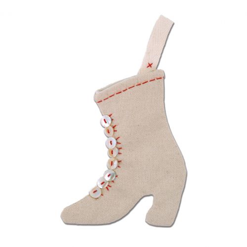 Embroidered decoration - Shoe