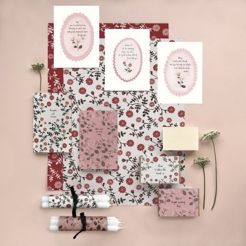 Σημειωματάριο με βότανα 14x9εκ.-Thoughts and dreams