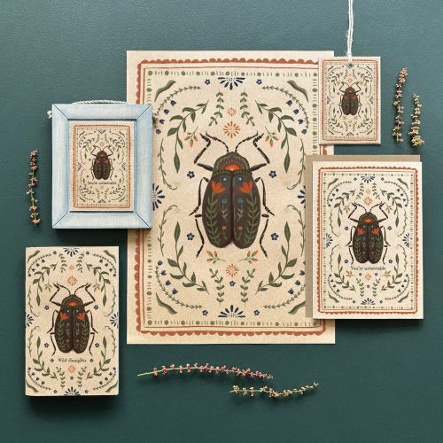 Σημειωματάριο Έντομο 14x9εκ. -Wild thoughts