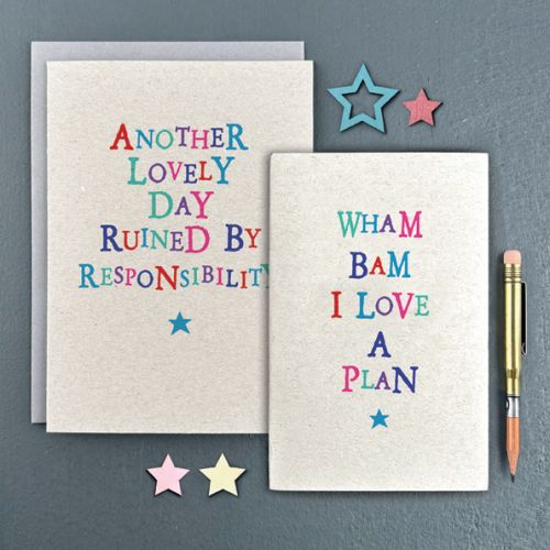 Βιβλιαράκι Wobbly word - Wham bam I love a plan 9x14εκ.