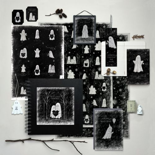 Σημειωματάριο φάντασμα - Spook-tacular ideas 9x14εκ.