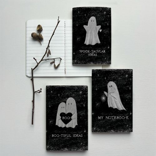 Σημειωματάριο φάντασμα - Boo-tiful ideas 9x14εκ.