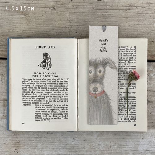 Dog bookmark-Best dog daddy
