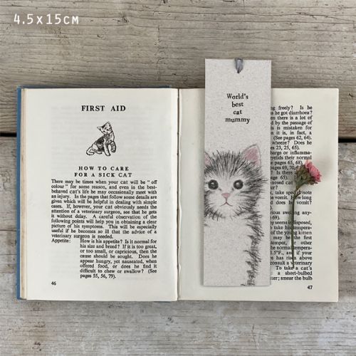 Cat bookmark-Best cat mummy