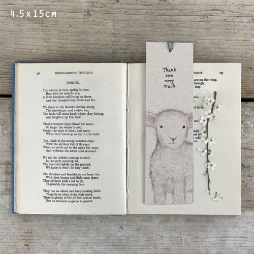 -Sheep bookmark-Thank ewe