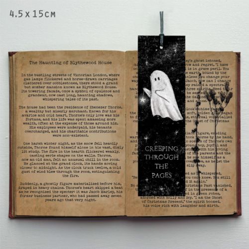 Ghost bookmark-Creeping through the pages