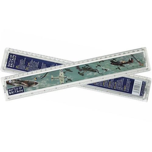 Battle of Britain History Ruler 30cm