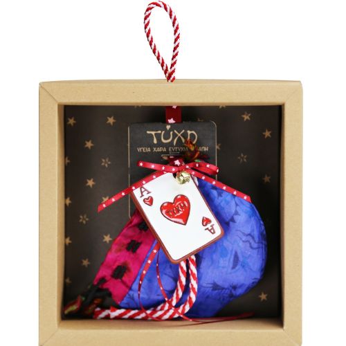 Γούρι Κεραμικό στολίδι-Άσσος μικρός