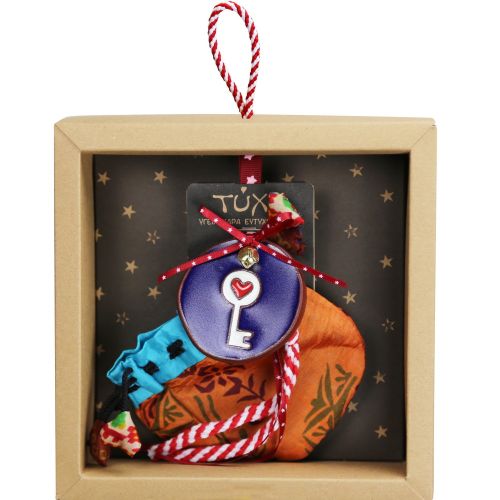 Γούρι Κεραμικό στολίδι-Κλειδί μικρό