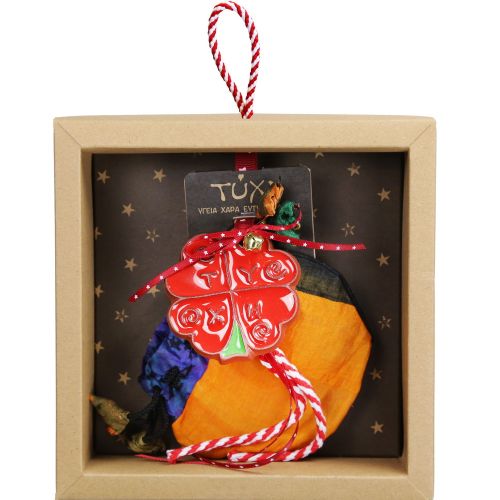 Γούρι Κεραμικό στολίδι-Τριφύλλι