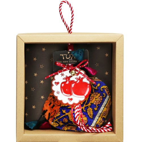 Γούρι Κεραμικό στολίδι-Ρόδια