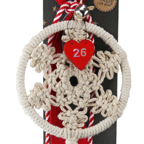 Lucky charm - Macrame Snowflake