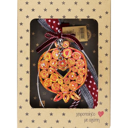 Γούρι Ανακυκλωμένα περιοδικά-Ρόδι