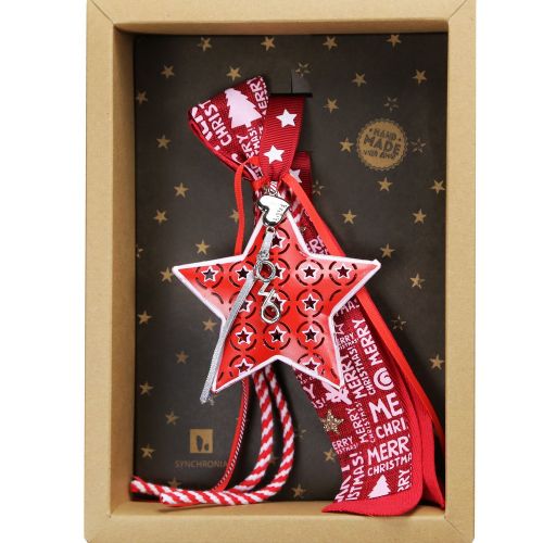 Γούρι Αστέρι με αστεράκια-Love 30x19εκ. από μέταλλο