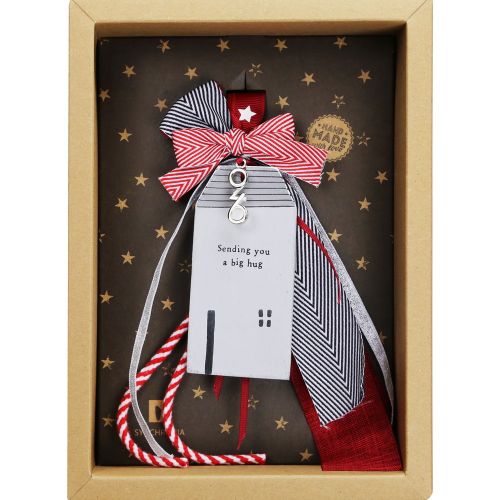 Γούρι Σπίτι ξύλινο-Big hug 30x19εκ. 