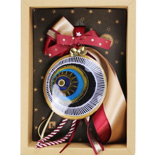 Γούρι Μάτι μεγάλο μεταλλικό-Modern 30x19εκ.