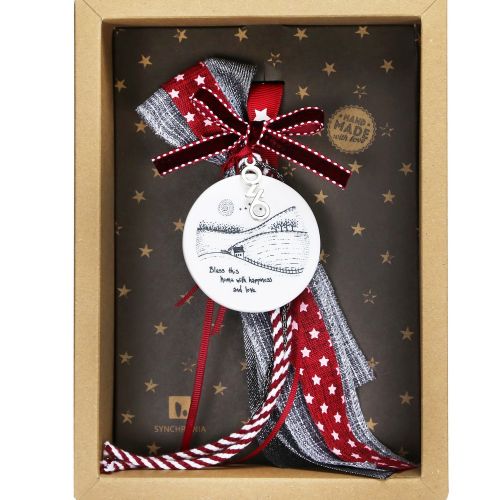 Γούρι Πορσελάνινη πλακέτα-Bless…