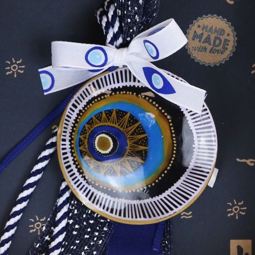 Γούρι Μάτι μεταλλικό μικρό-Mystic
