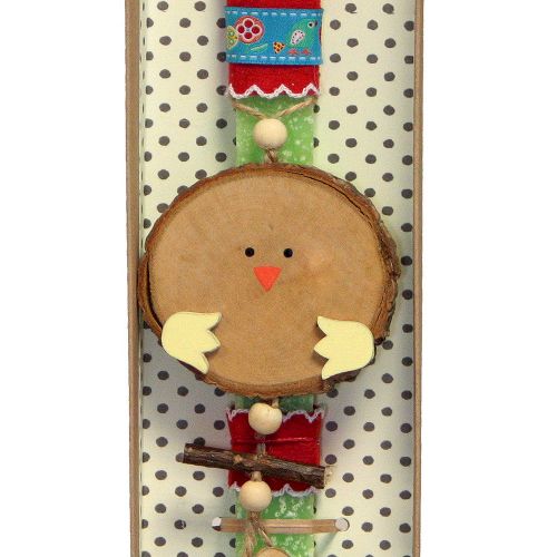 Easter Candle Hanger chicken wood