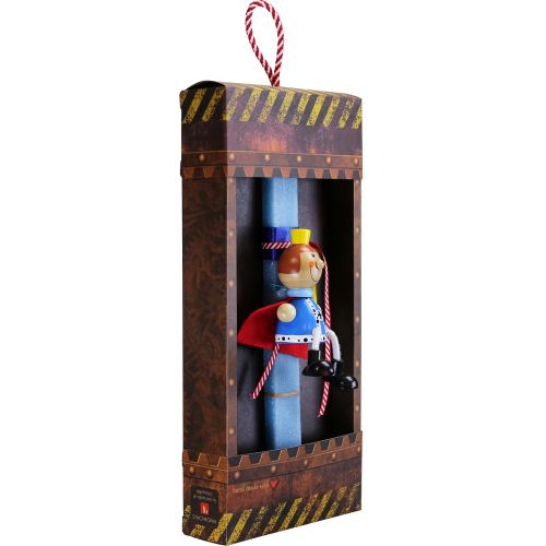 Easter Candle wooden soldier
