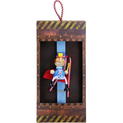 Easter Candle wooden soldier