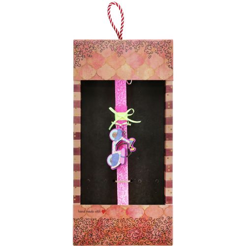 Easter Candle scooter key ring