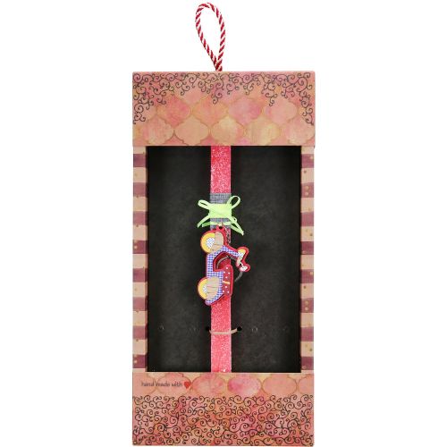 Easter Candle scooter key ring