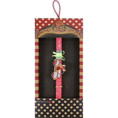 Easter Candle scooter key ring