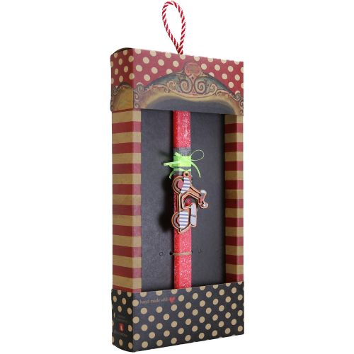 Easter Candle scooter key ring