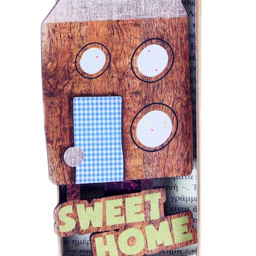 Easter Candle House welcome hanger