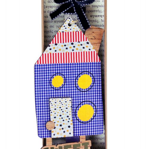 Easter Candle House welcome hanger