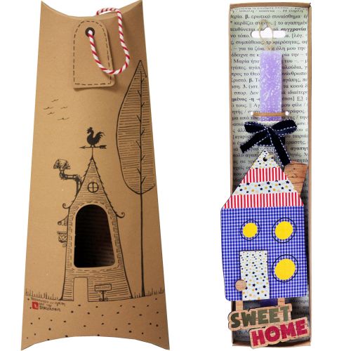 Easter Candle House welcome hanger