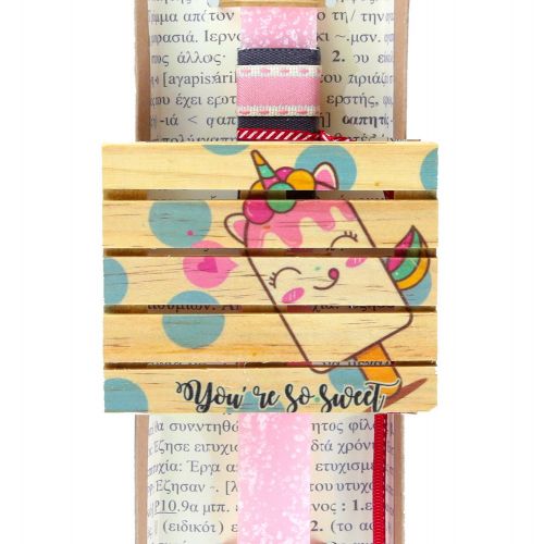 Easter Candle wooden palet coaster