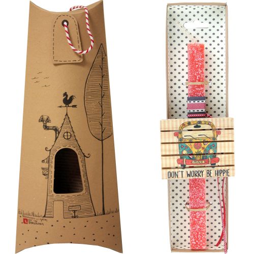 Easter Candle wooden palet coaster