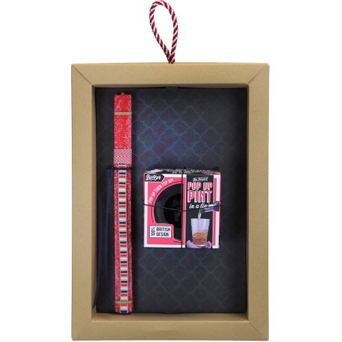 Λαμπάδα Ποτήρι Pop Up - Κόκκινο