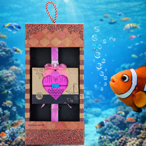 Λαμπάδα Bραχιόλι Ψαράκι - Τιρκουάζ