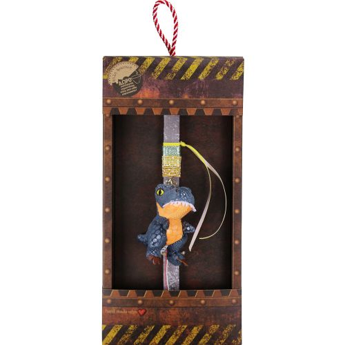 Λαμπάδα Δεινόσαυρος μπρελόκ - Γκρι