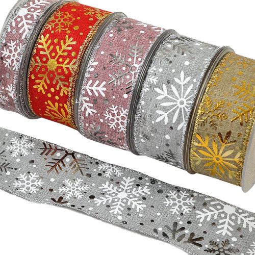 Κορδέλα 9μ. METALLIC FLAKES 43χιλ. - Χρυσή