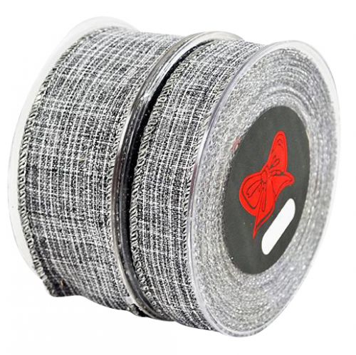 Κορδέλα 9μ. ELEGANZA 43χιλ. - ασημί