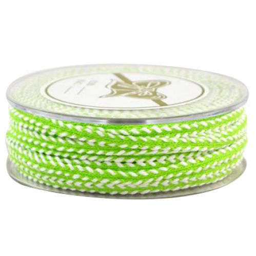 Κορδέλα 18μ. BABYLAND 6χιλ. - Πράσινο Ανοιχτό