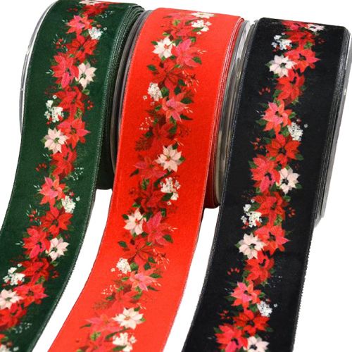 Κορδέλα 9μ. HOLLAND EUPHORBIA 5εκ. - Πράσινη