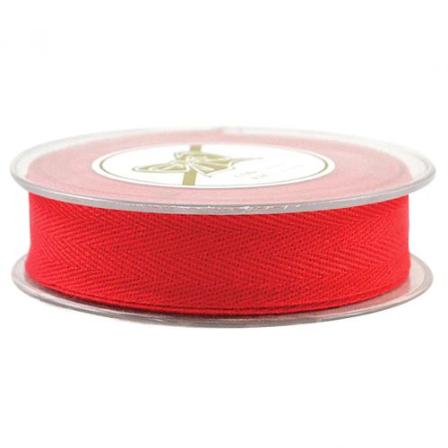 Κορδέλα 9μ. Ψαροκόκκαλο 25χ. - Κόκκινο