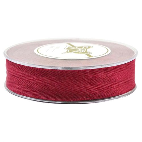 Κορδέλα 9μ. Ψαροκόκκαλο  25χιλ. - Μπορντό