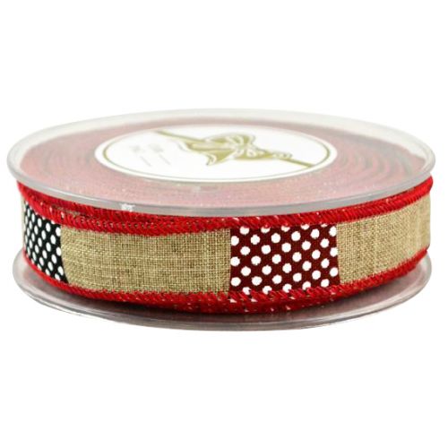 Κορδέλα 9,1μ. COMPOSE BUFFON 20χιλ. - Κόκκινο