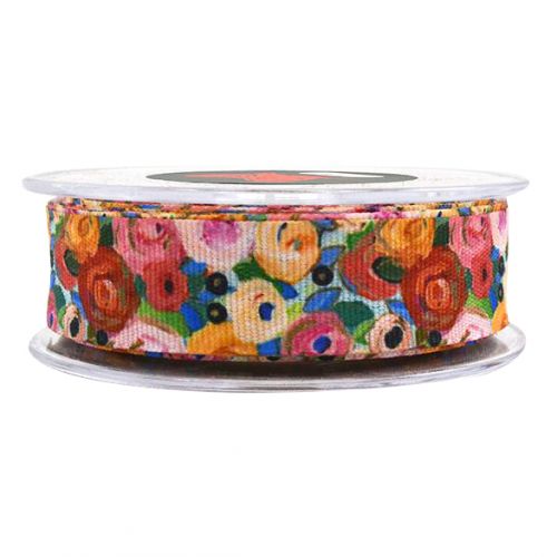 Κορδέλα 9μ. MAT-COLOR CANBAS 23χιλ. - Πολύχρωμη
